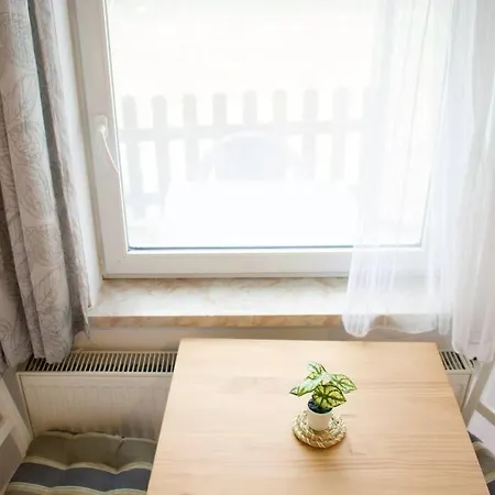 公寓 Schoener Gartenbungalow